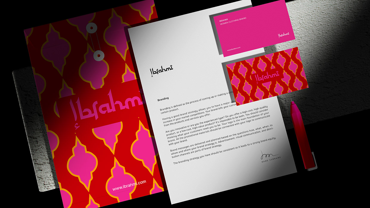 Women Abaya Logo Branding | Fashion Brand Image 16
