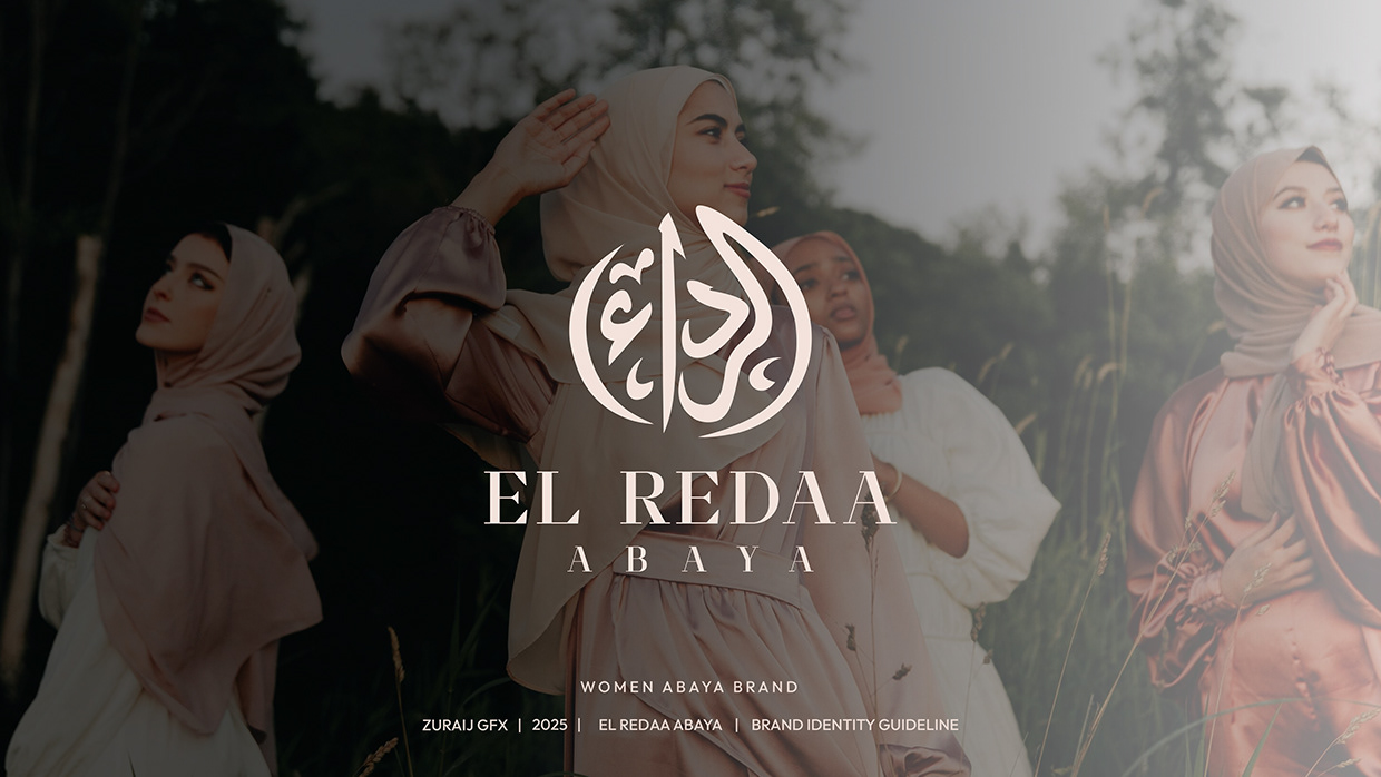 Women Abaya Logo Branding | Calligraphy Logo Image 41