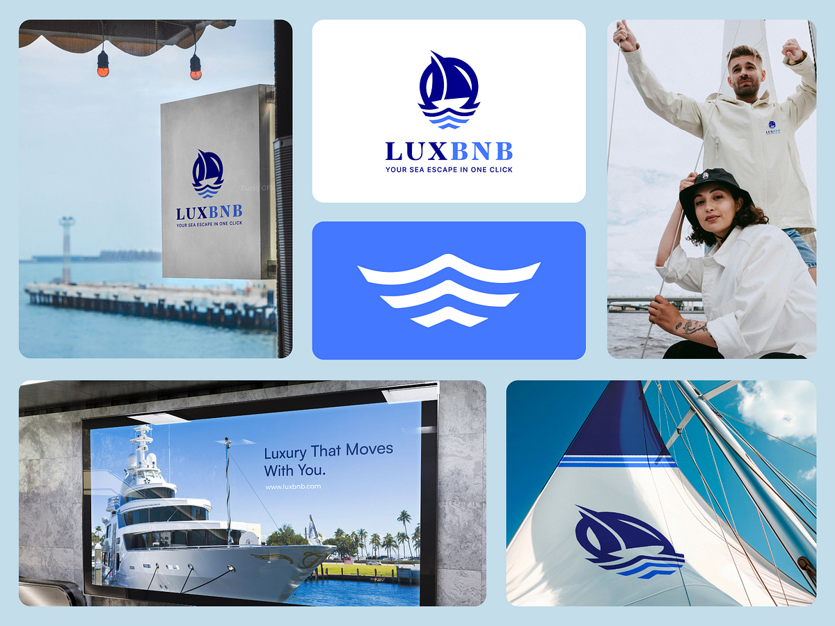 Luxury Yacht & Sea Escape Brand Identity Image 0