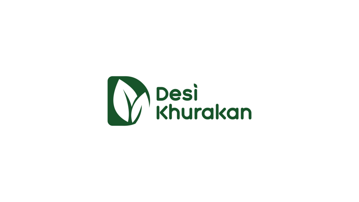 Desi Khurakan®️ - Organic Food Logo Branding Image 1