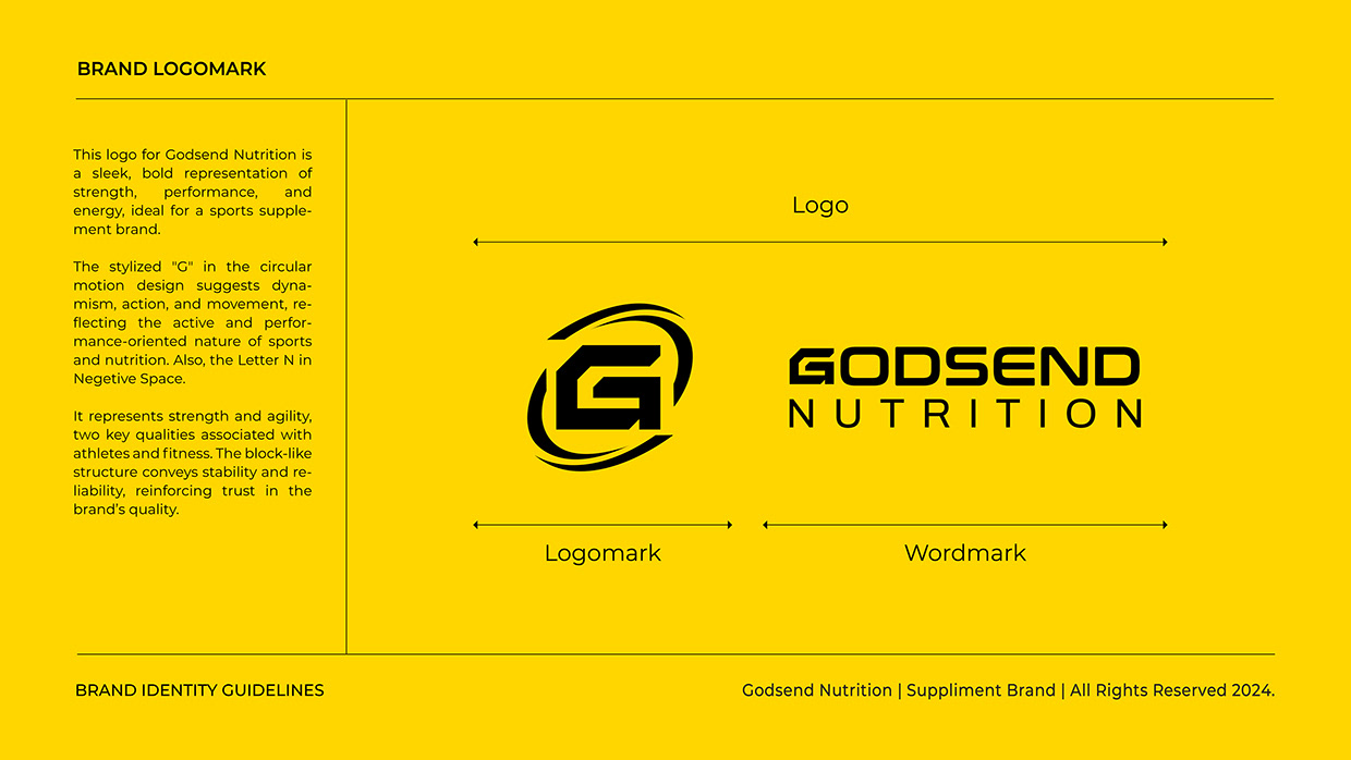 Supplement Logo Branding | Sports Logo | Nutrition Logo Image 4