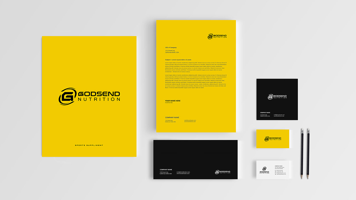 Supplement Logo Branding | Sports Logo | Nutrition Logo Image 32