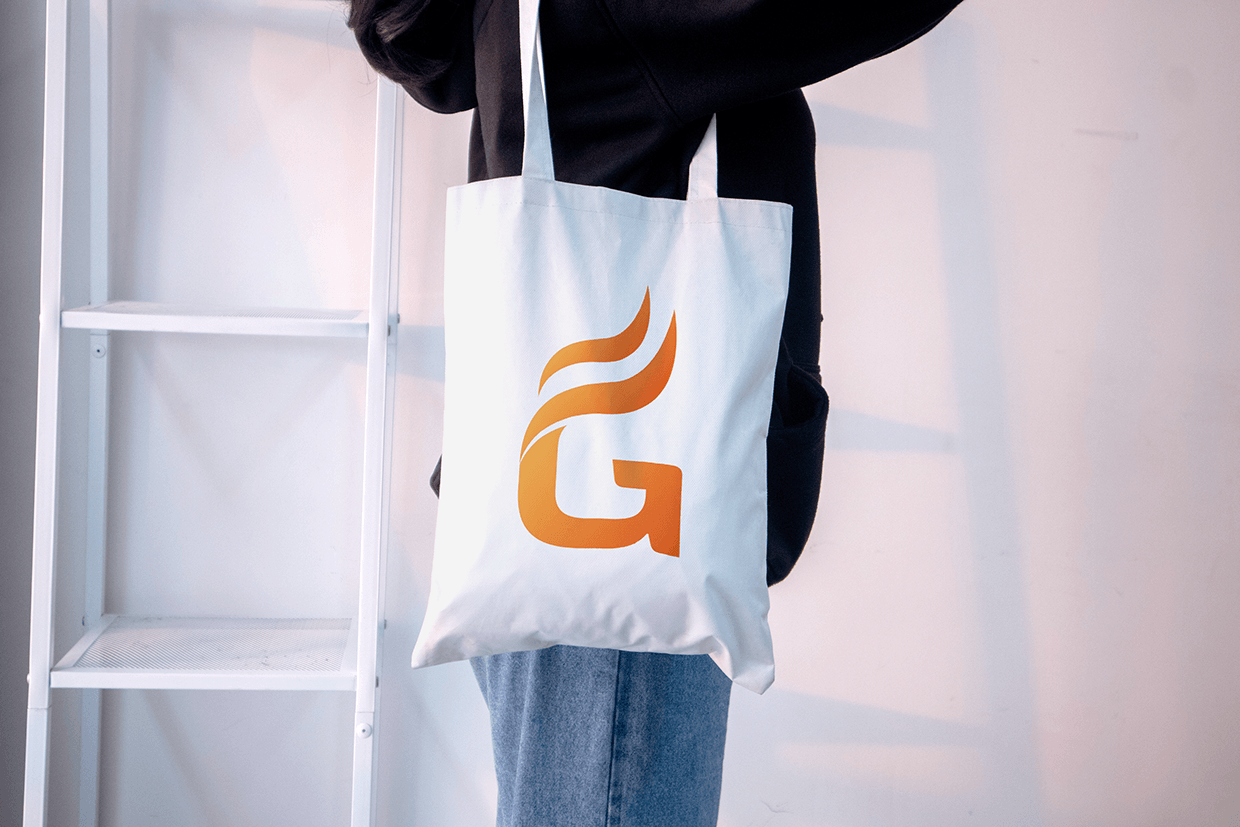 Gas Company Logo Branding | Modern Typography Logo Image 8