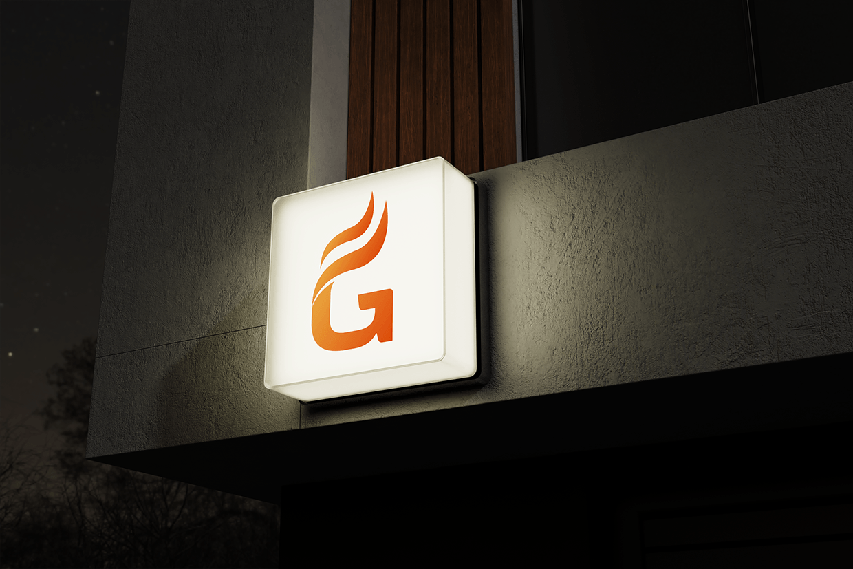 Gas Company Logo Branding | Modern Typography Logo Image 10