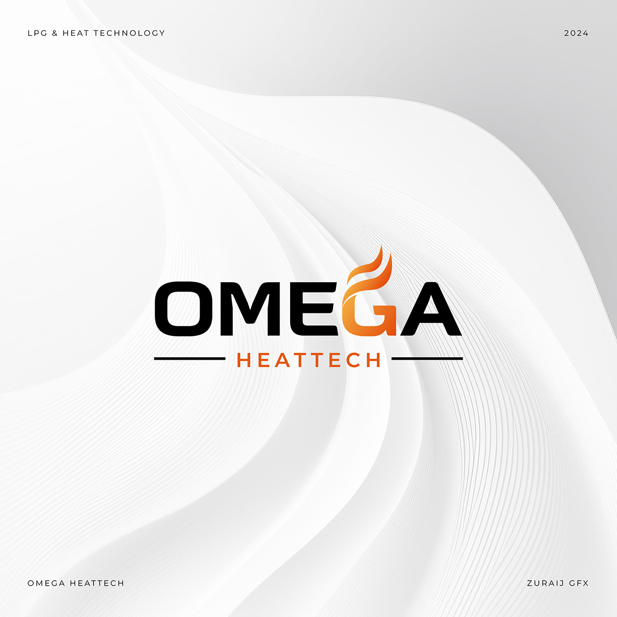 Gas Company Logo Branding | Modern Typography Logo Image 18