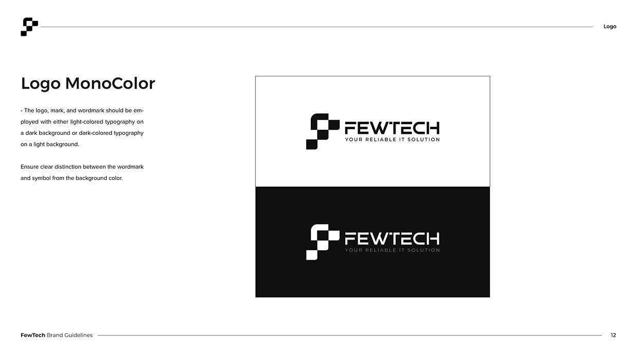 Technology Logo Branding | Brand Guideline | IT Logo Image 11