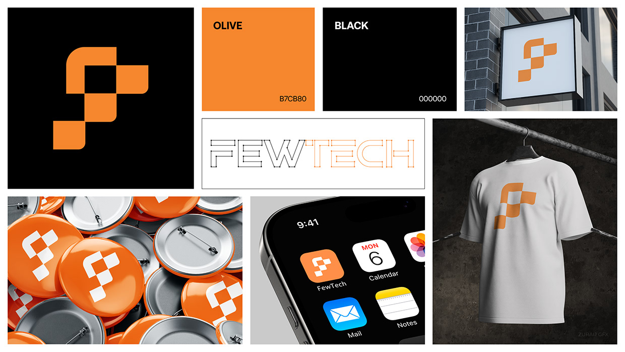 Technology Logo Branding | Brand Guideline | IT Logo Image 25