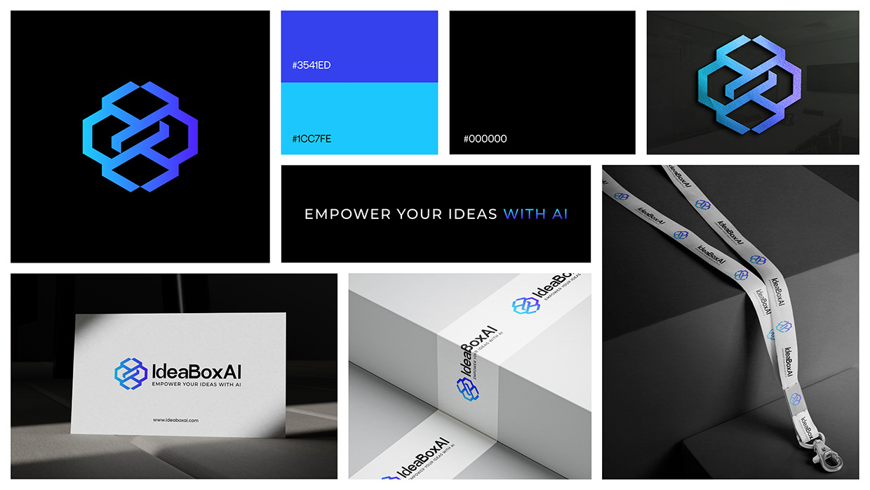 AI Automation Logo Branding, Technology Logo Image 19