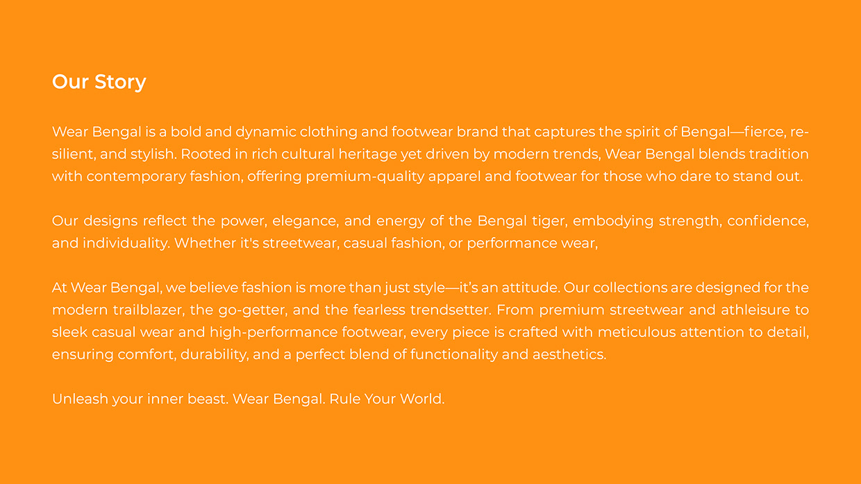 Wear Bengal®️ - Fashion Logo Branding Image 0