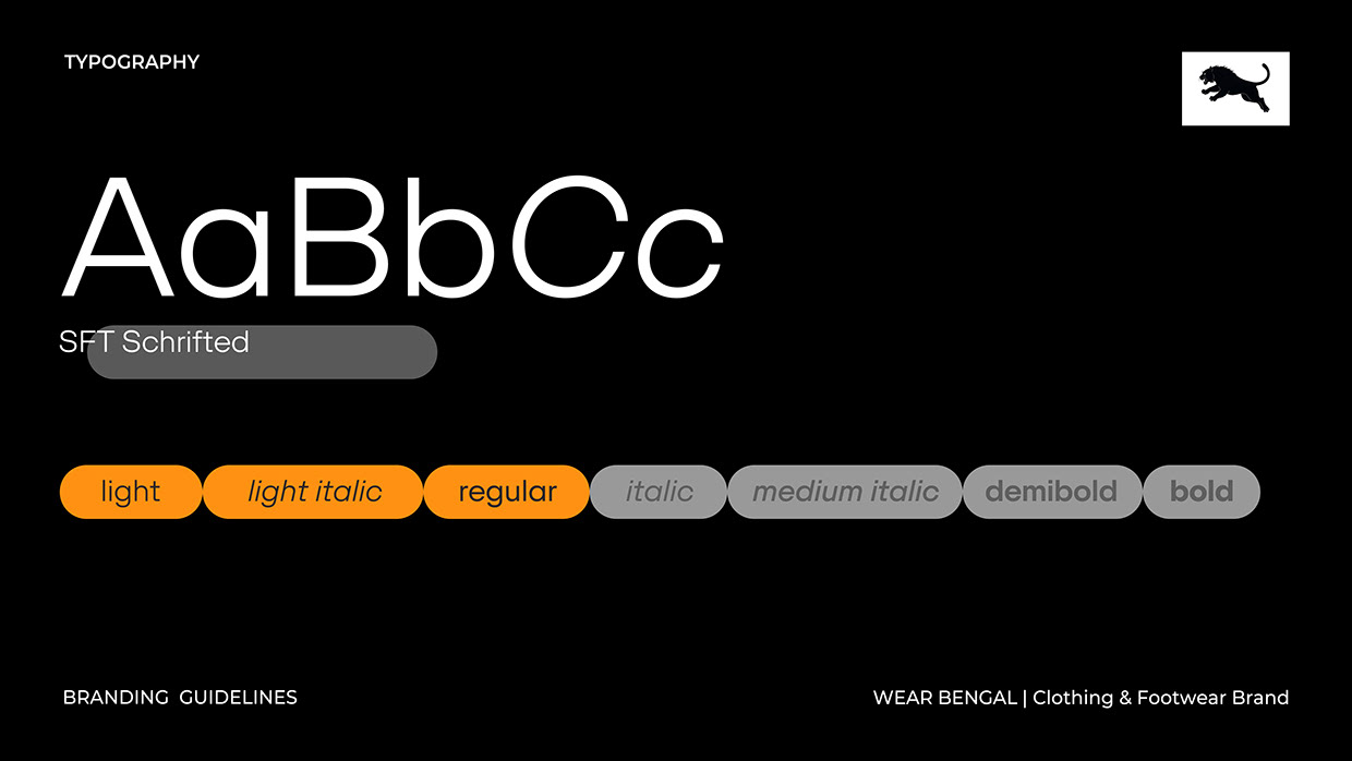 Wear Bengal®️ - Fashion Logo Branding Image 11