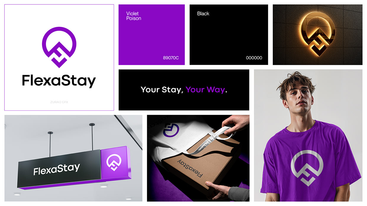 Booking Platform Logo Design | Travel Logo Branding Image 20