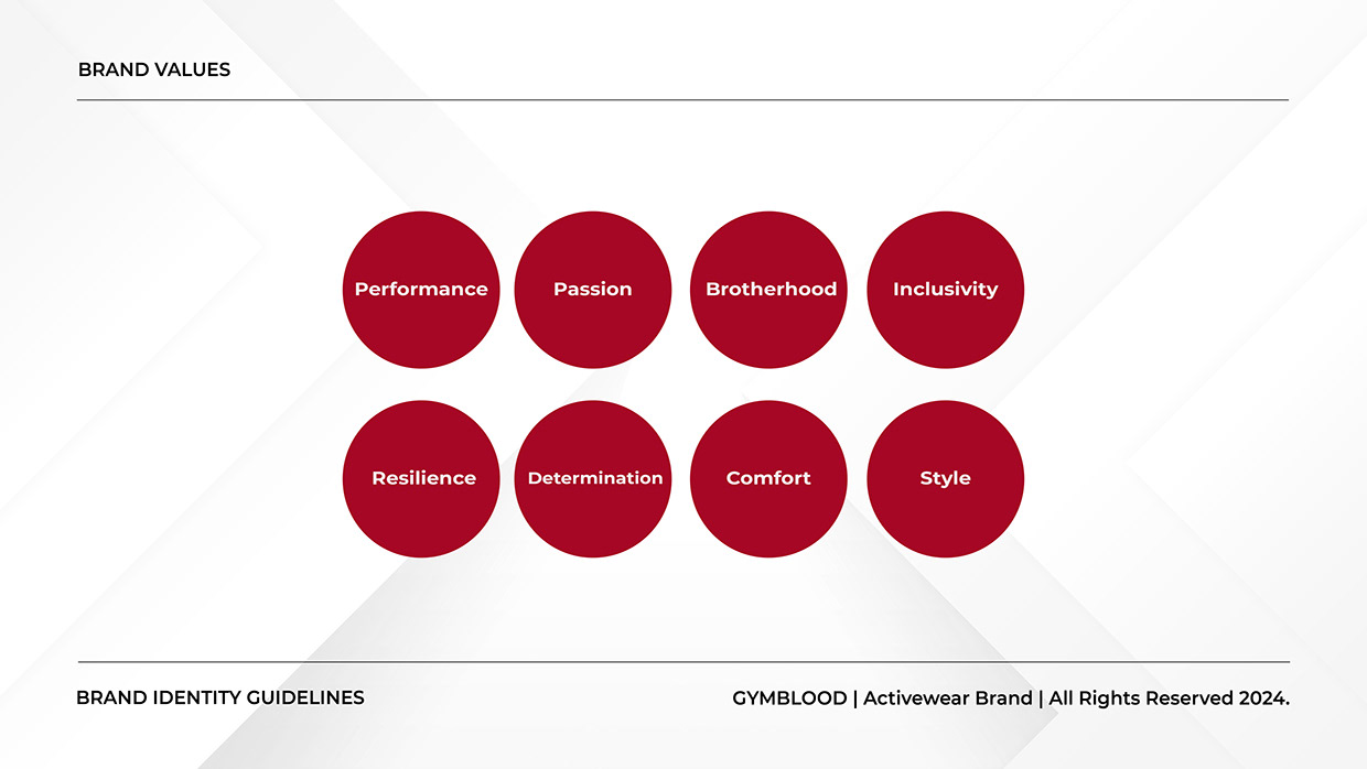 Activewear Logo Branding | Brand Identity Guidelines Image 1