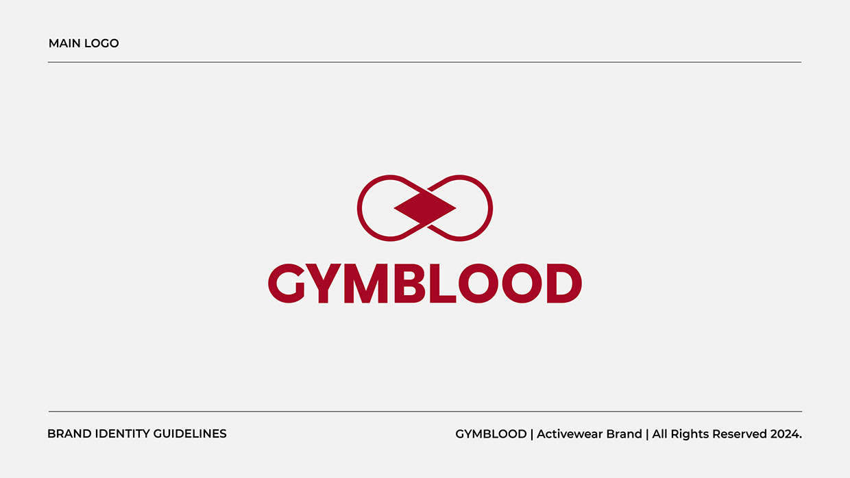 Activewear Logo Branding | Brand Identity Guidelines Image 2