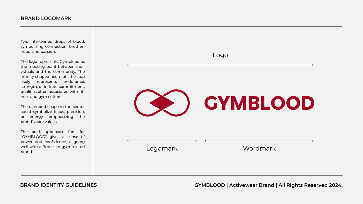Activewear Logo Branding | Brand Identity Guidelines Image 4