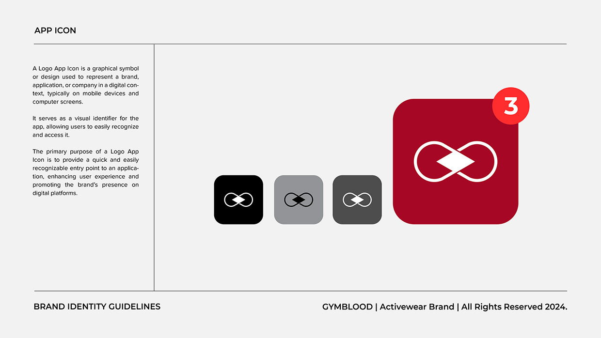 Activewear Logo Branding | Brand Identity Guidelines Image 9