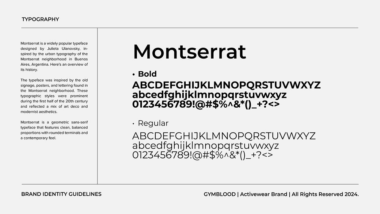 Activewear Logo Branding | Brand Identity Guidelines Image 11