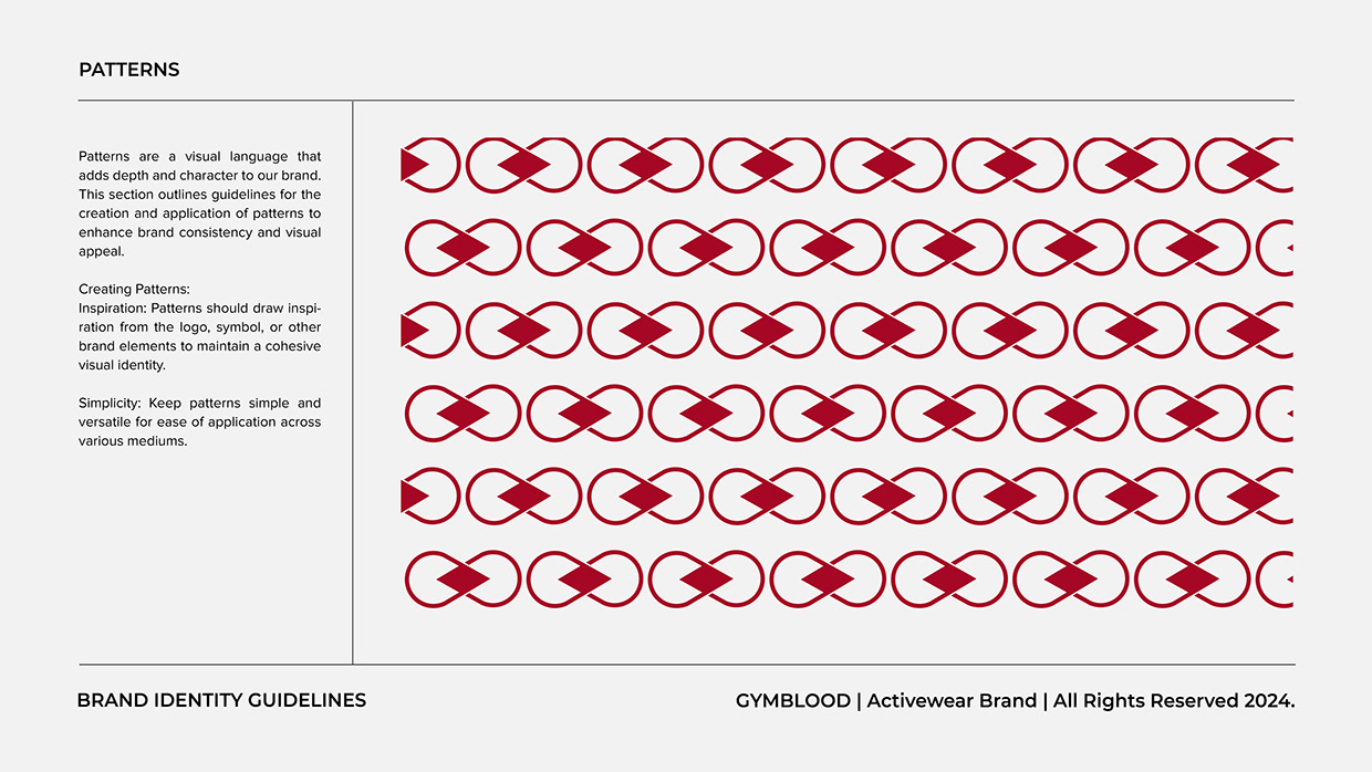 Activewear Logo Branding | Brand Identity Guidelines Image 13