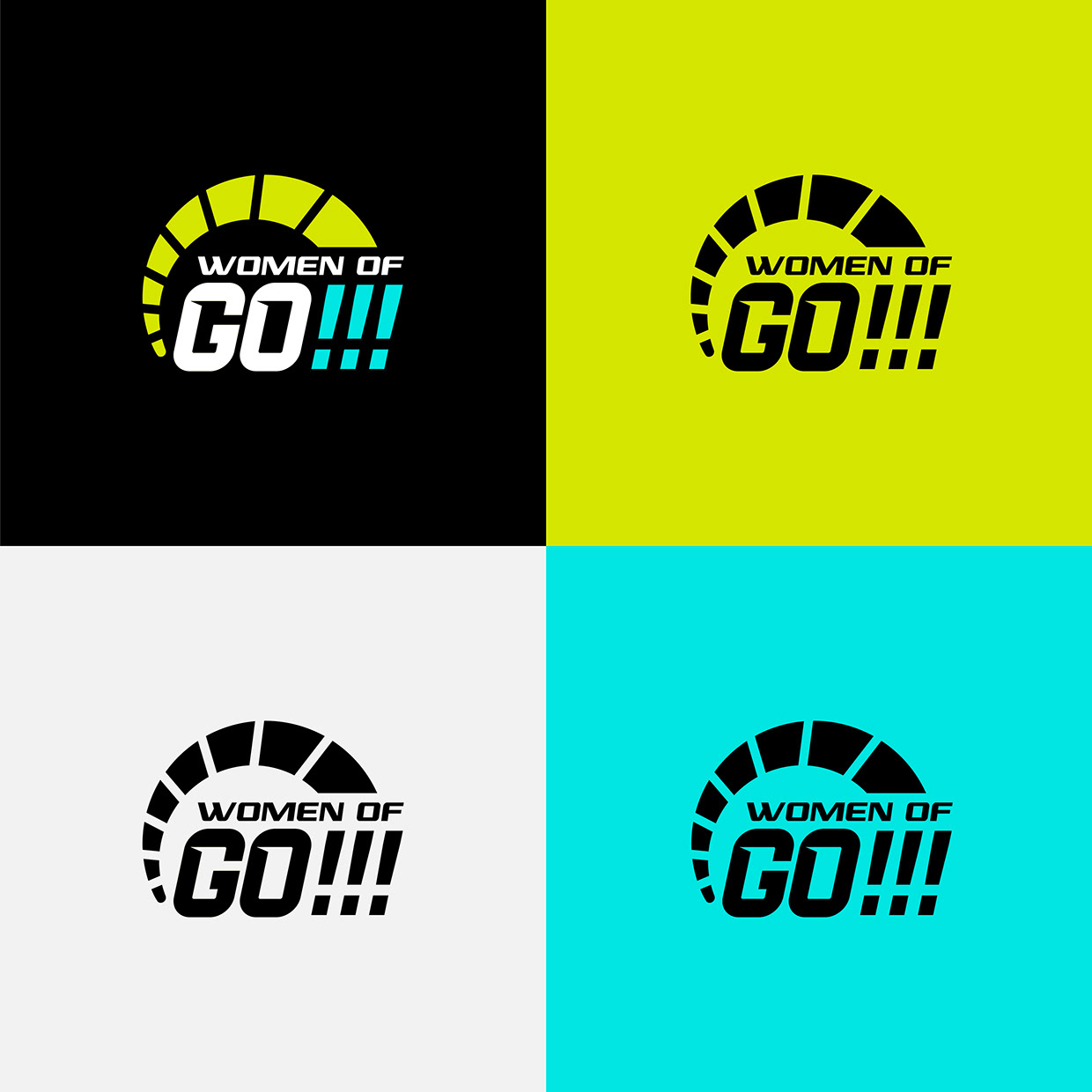 Women Motosports Logo | Sports Logo Branding Image 2