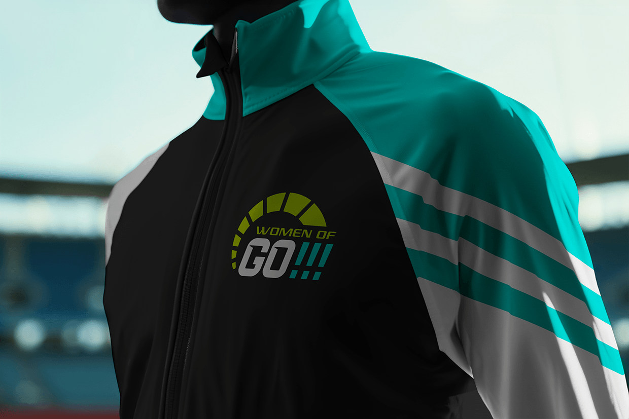 Women Motosports Logo | Sports Logo Branding Image 9
