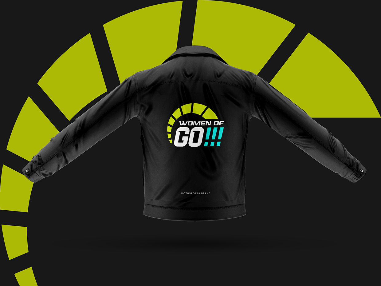 Women Motosports Logo | Sports Logo Branding Image 11