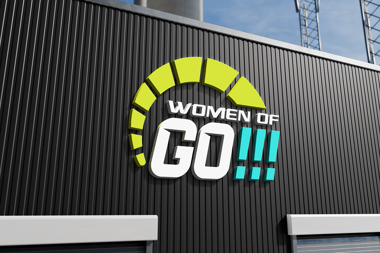 Women Motosports Logo | Sports Logo Branding Image 15