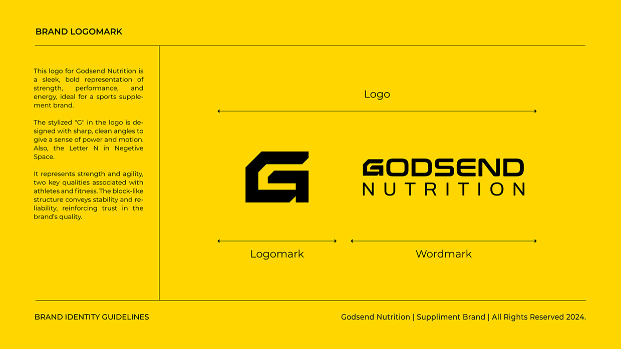Nutrition Logo Branding | Sports Suppliment Logo Design Image 4