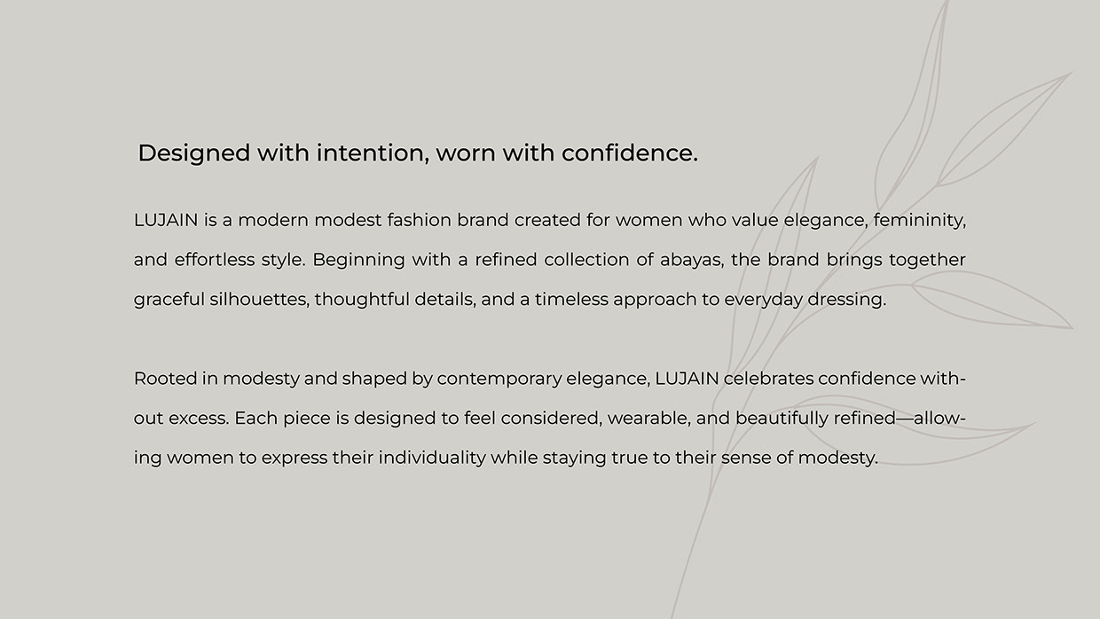 Modest Fashion Brand Identity Design Image 0