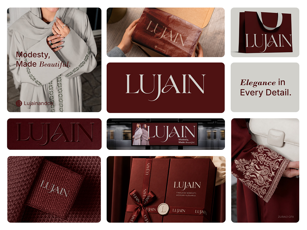 Modest Fashion Brand Identity Design Image 12
