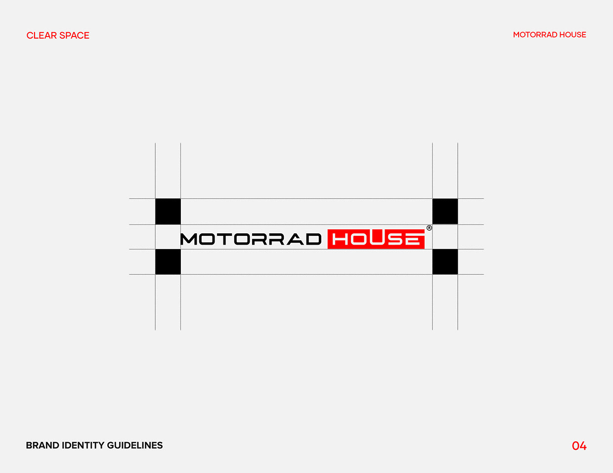 Motorrad House®️ | MotoSports Logo Branding Image 4