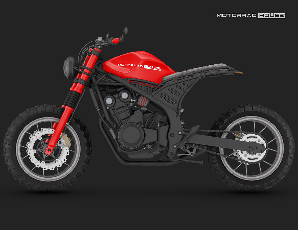 Motorrad House®️ | MotoSports Logo Branding Image 15