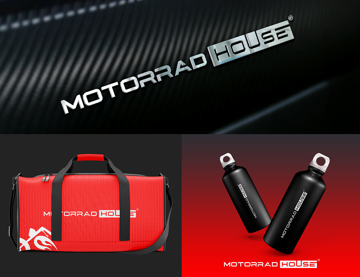 Motorrad House®️ | MotoSports Logo Branding Image 16