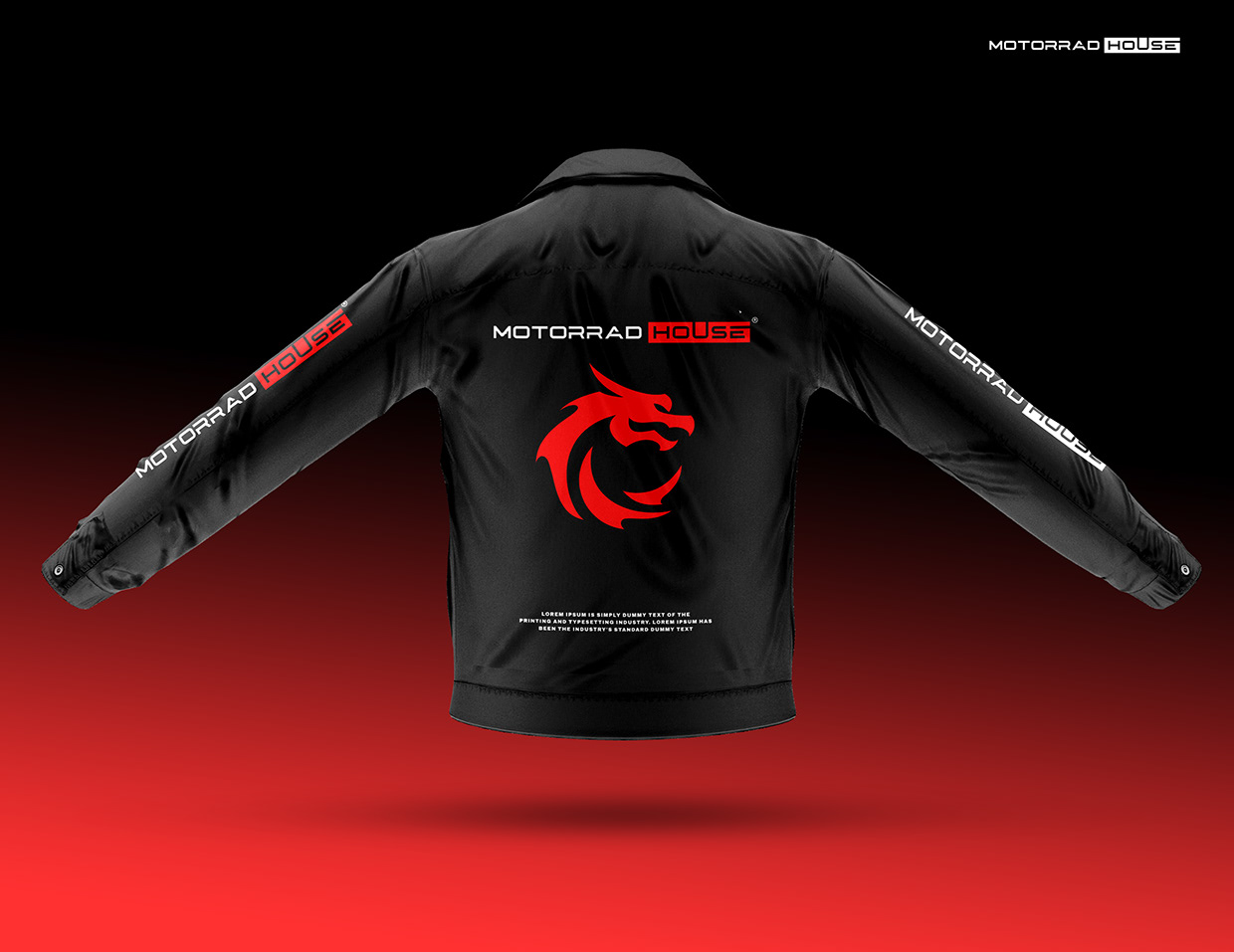 Motorrad House®️ | MotoSports Logo Branding Image 17