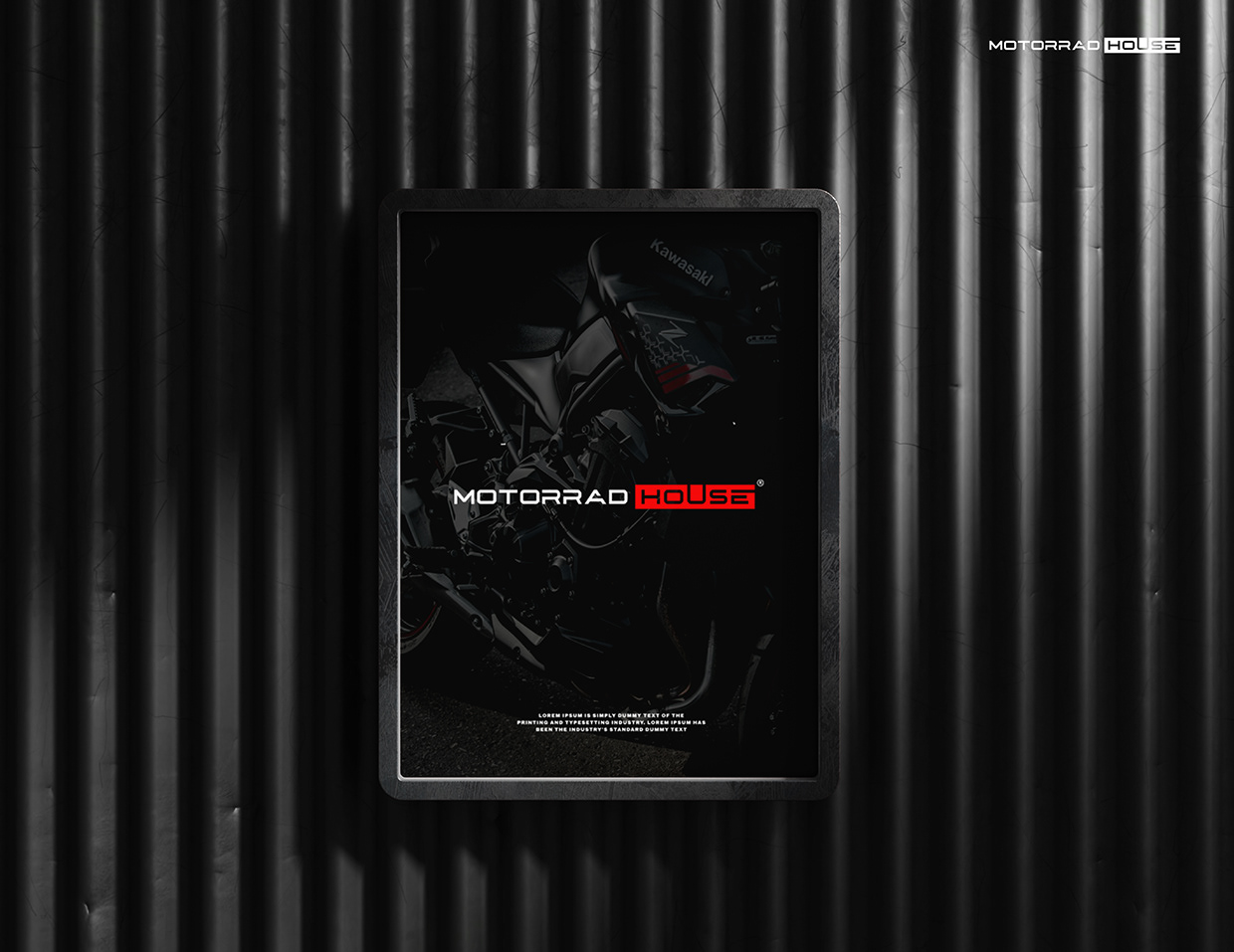 Motorrad House®️ | MotoSports Logo Branding Image 20
