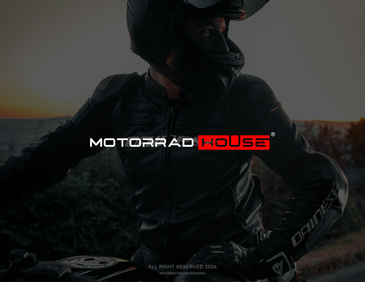 Motorrad House®️ | MotoSports Logo Branding Image 24