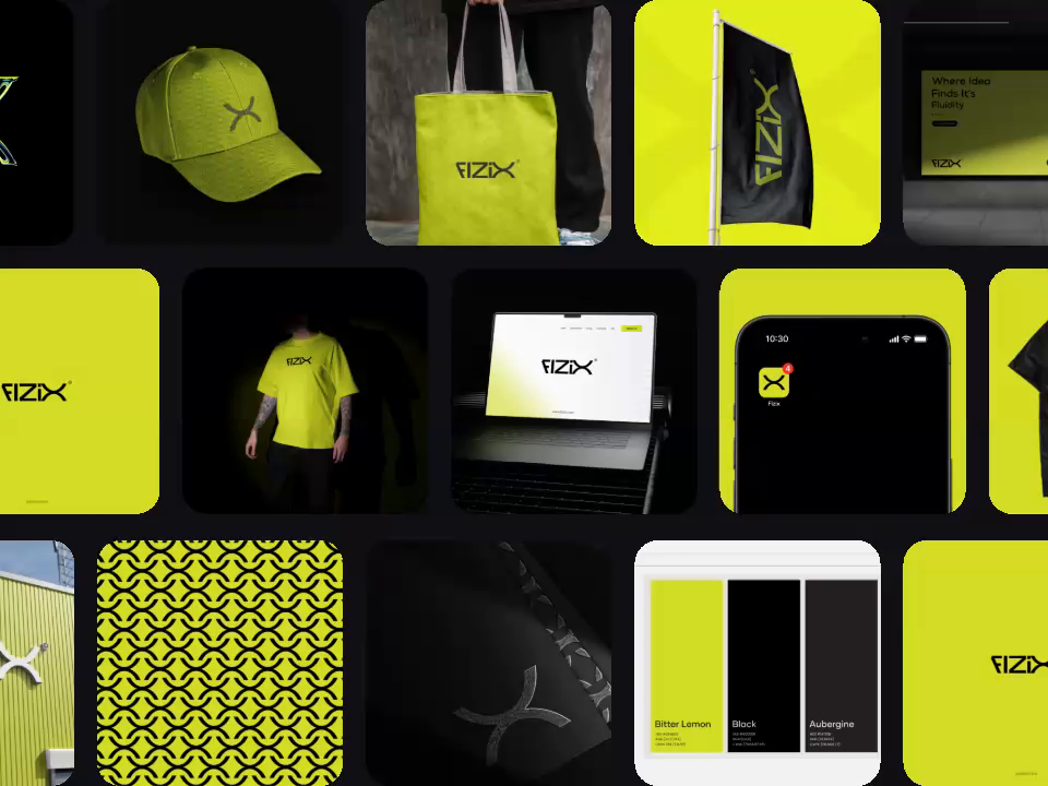FIZiX - Brand Identity Image 0