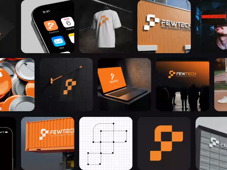Technology Logo Branding, IT Logo, letter F Image 0