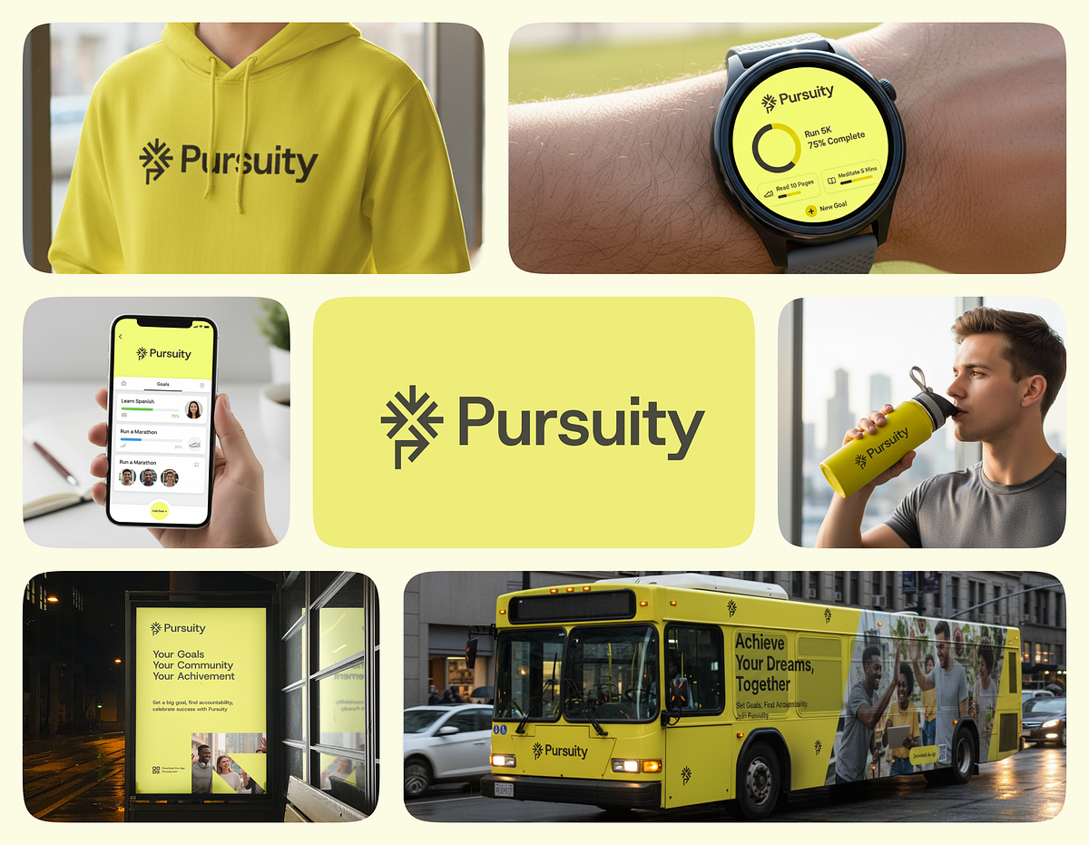 Visual Identity Design For Career Growth Platform - Pursuity