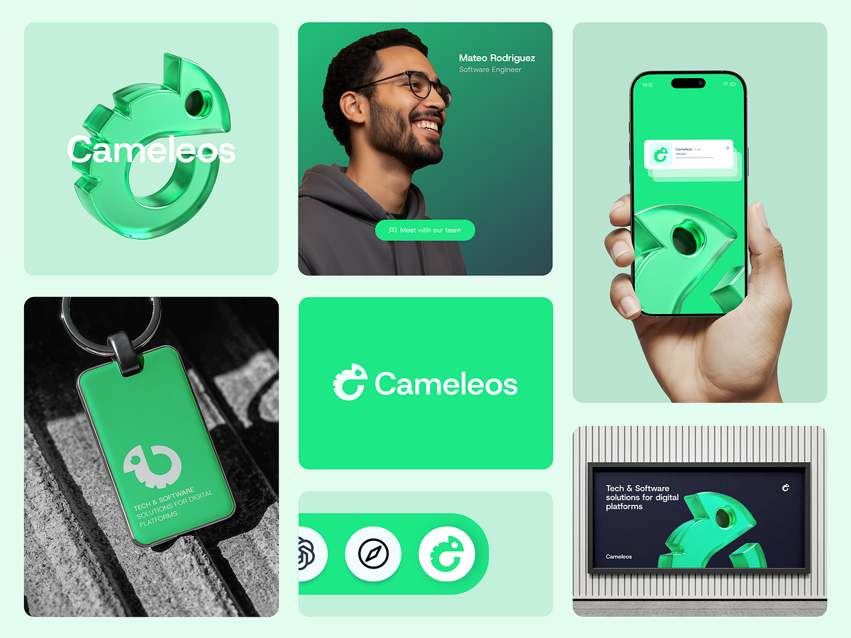 Tech, Futuristic, Software, Innovative, Design Solution Platform