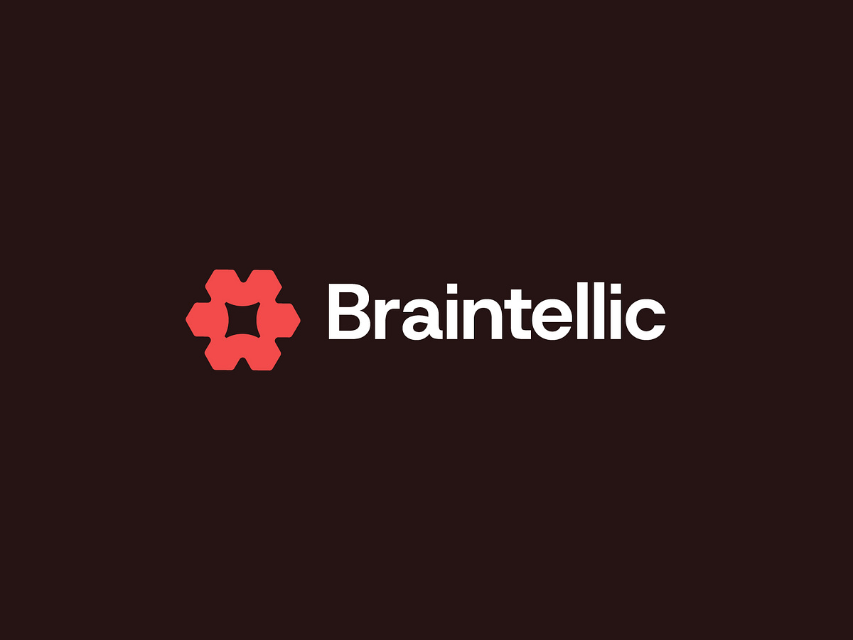 AI Logo, AI Chatbot, Brain, Intelligent, Mental Health, B logo