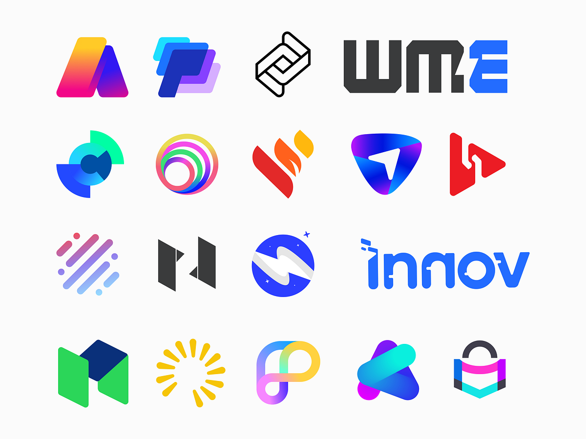 Client Work: Modern Logos & Futuristic Brand Identities Vol: 1