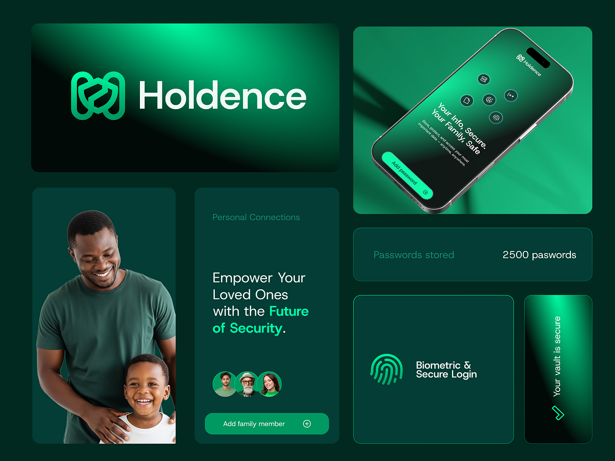 Logo, Trust, Security, Digital Vault, Intelligence, H logo mark