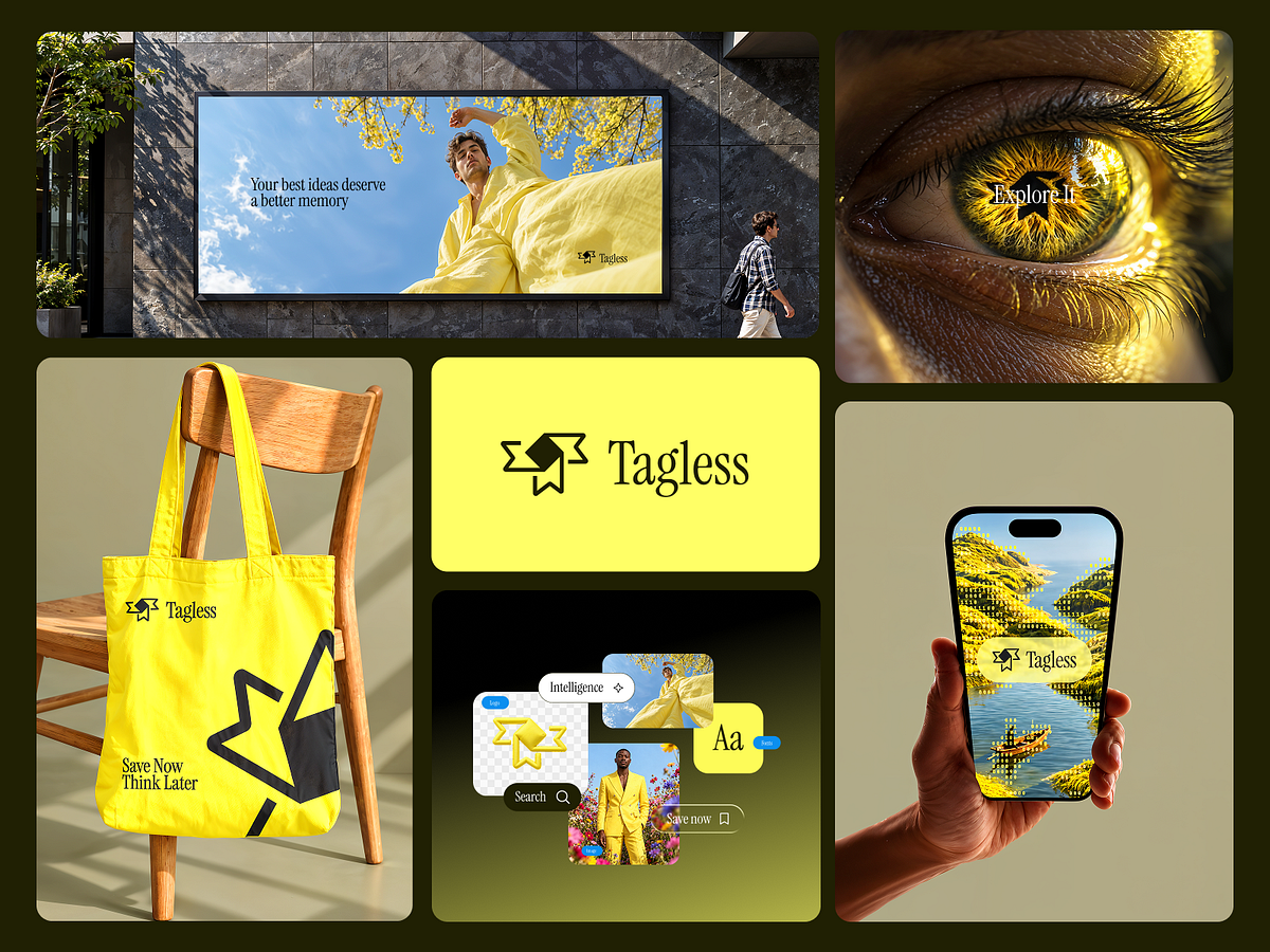 Tagless | AI-based Search Engine & Bookmark Brand Exploration Image 0
