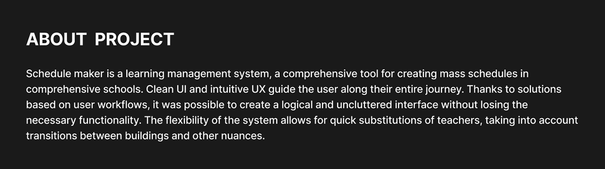 Schedule Maker | Web App LMS EdTech Saas Image 0