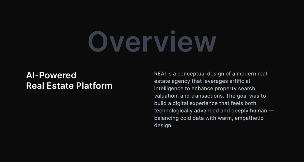 REAI | Corporate website for real estate agency Image 0