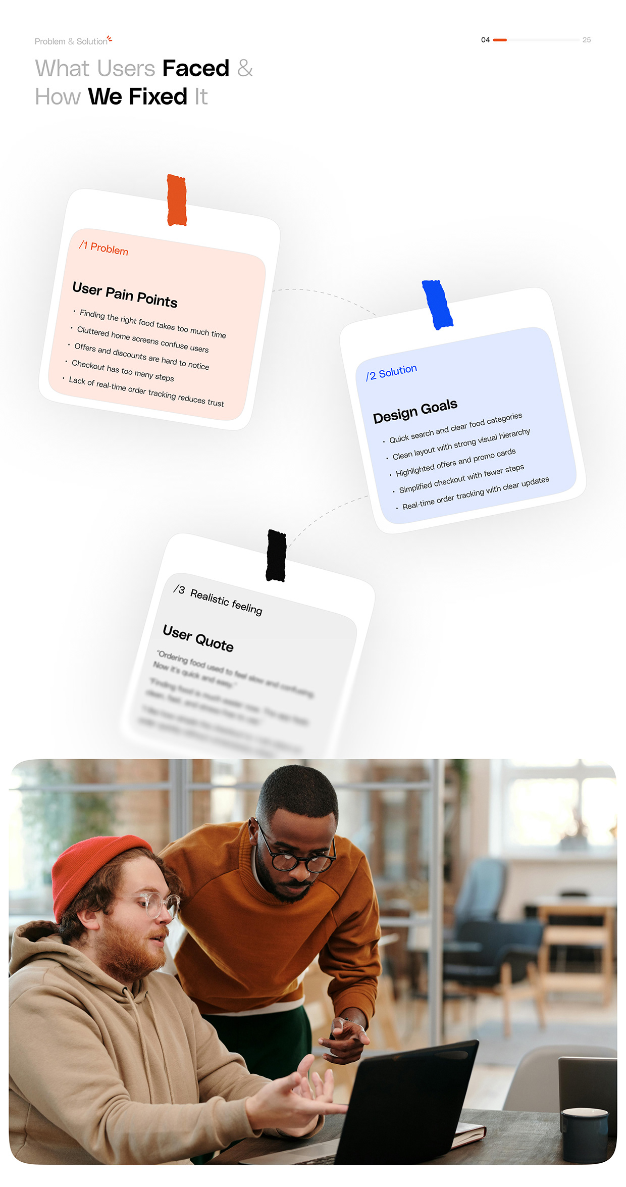 Food Ordering Mobile App UI/UX Case Study Image 2