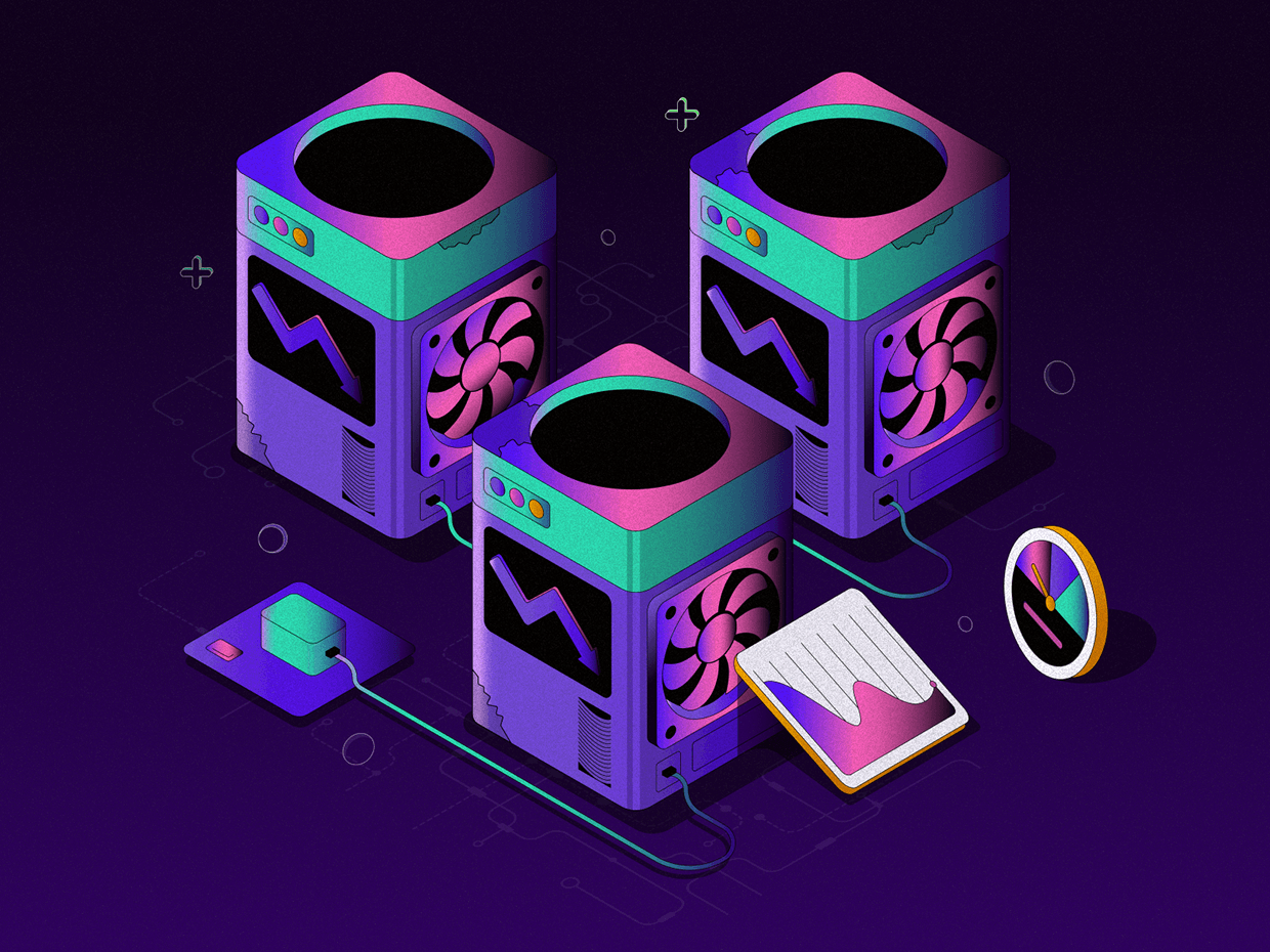 ASICs Miner Illustrations Image 0