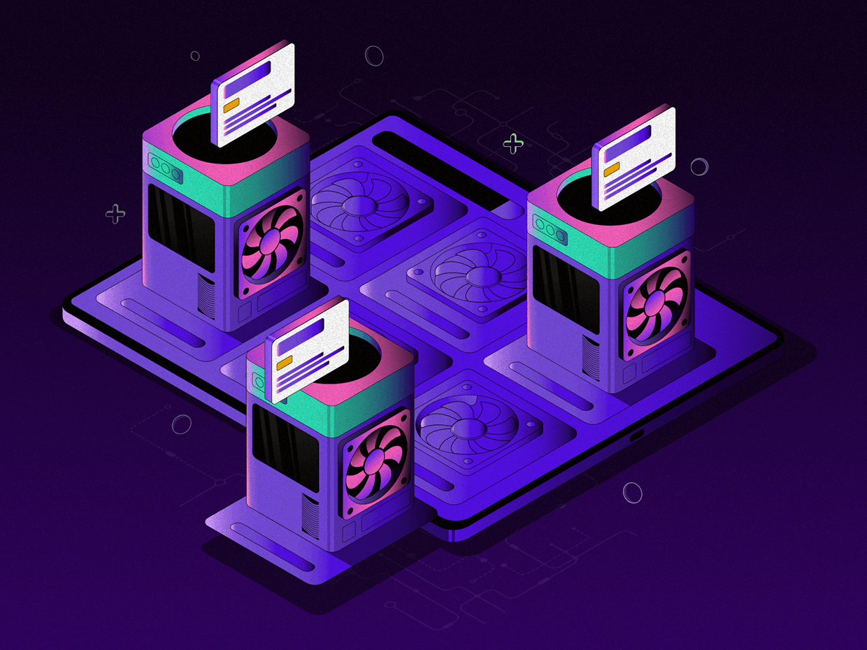 ASICs Miner Illustrations Image 6