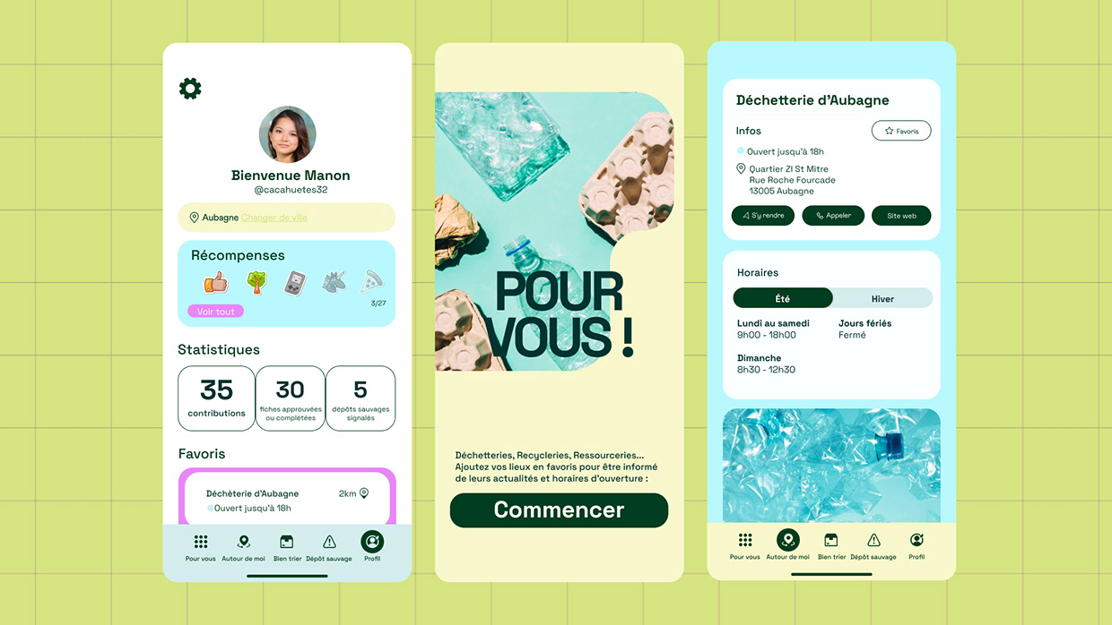 J'EN FAIS QUOI ? | BRANDING, LOGO, APP DESIGN Image 5
