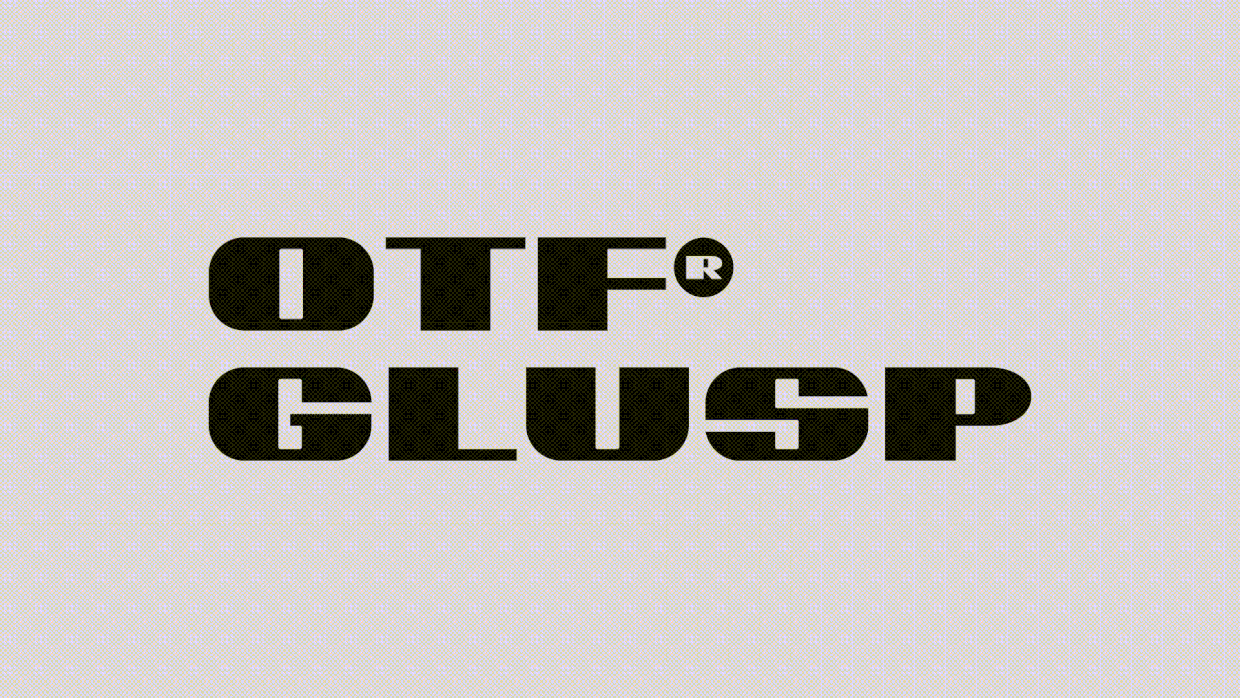 OTF® GLUSP | FREE FONT Image 4
