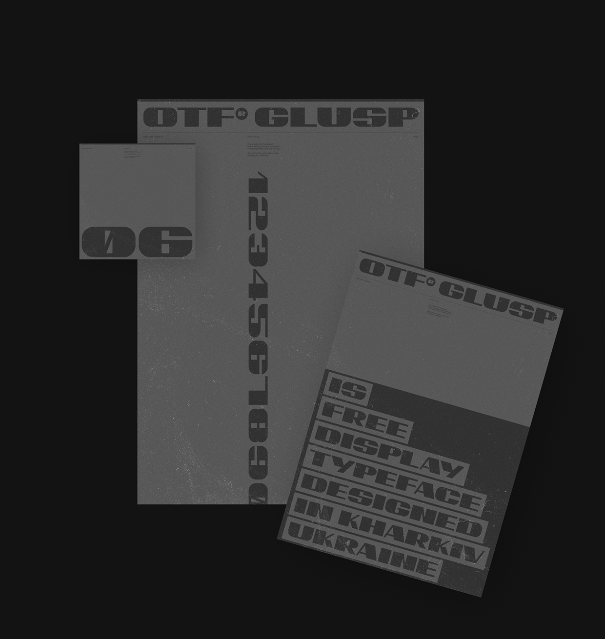 OTF® GLUSP | FREE FONT Image 5